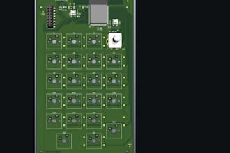 design kicad pcb schematic layout custom footprint arduino esp32 stm32 andgerber