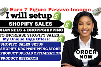 do shopify sales channel, shopify dropshipping to increase shopify sales