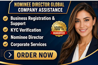 provide nominee director service world wide, UK, USA and company registration