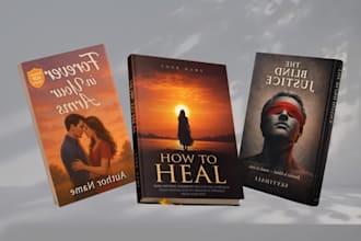 design a professional book cover