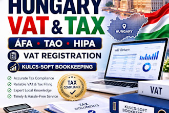 do hungary vat registration Áfa return tao hipa tax and kulcs soft bookkeeping