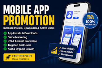 do app promotion, app installs, downloads, mobile app promotion, game marketing