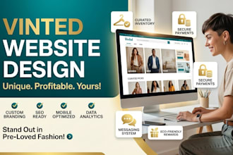 vinted website design vinted website design
