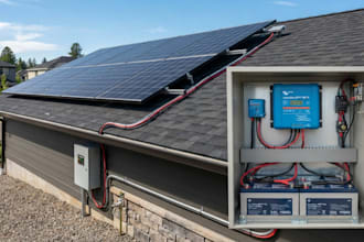 solar mppt controller and battery charging system development