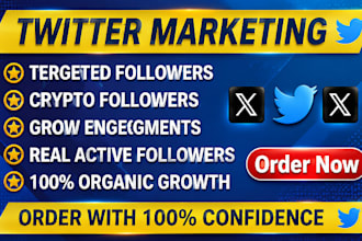 grow organic x followers with strategic twitter marketing