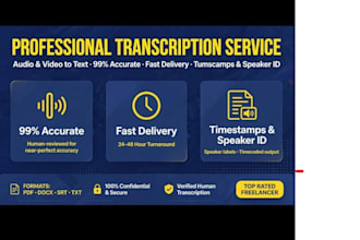 transcribe your audio and video accurately with timestamps