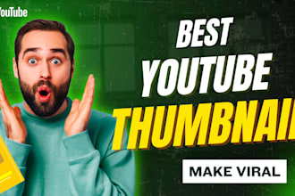 design clickbait youtube thumbnail