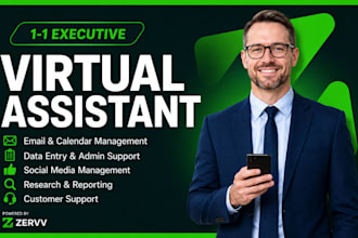 be your executive virtual assistant for business support