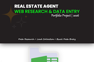 do accurate data entry, copy paste, web research and excel