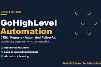 set up your gohighlevel CRM sales funnel and follow up