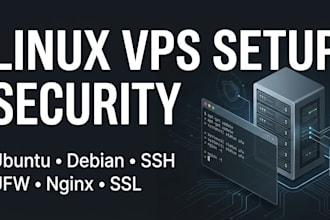 set up and secure your linux vps server