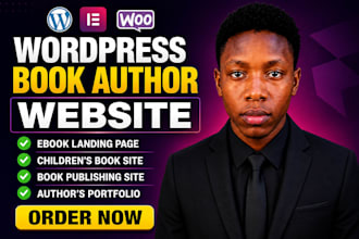 design author website coaches website ebook website portfolio site business site