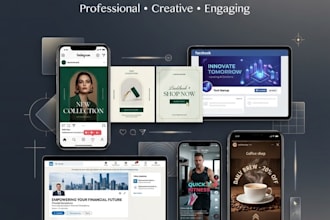 diseñaré tu publicación en las redes sociales