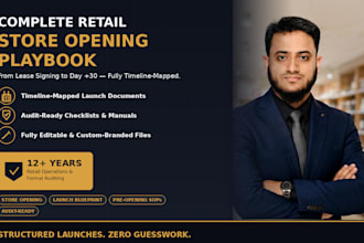 write store opening playbook and site launch blueprint