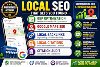 do local SEO local backlink gbp optimization google map citation citation audit