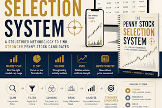 build you a complete penny stock selection framework to catch the runners