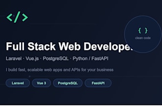 ai web apps with laravel, vue, react and python