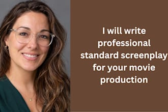 write your TV pilot or TV series script professionally
