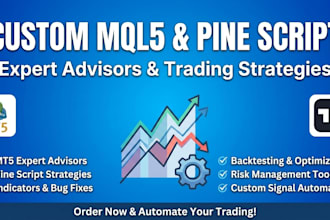 custom mql5 expert advisor mt5 and tradingview pine script
