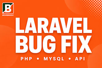 fix laravel PHP bugs errors and backend issues