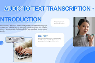 do audio to text transcription and accurately transcribe audio and video to text
