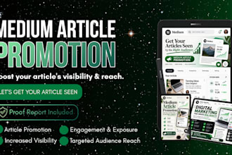 do organic medium article promotion increase medium followers and engagement