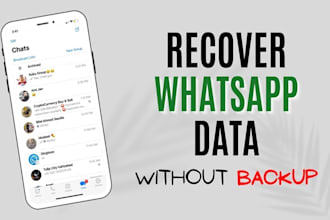 retrieve whatsapp deleted chat remotely, video, image , and data recovery