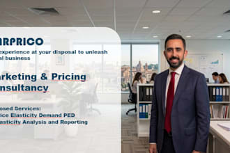 price elasticity demand analysis and reporting