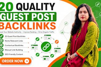 provide 20 quality cannabis guest post backlinks