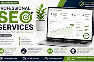 provide monthly SEO with white hat link building