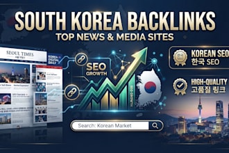 build high quality south korea backlinks on top news sites
