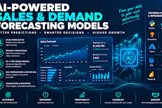 build ai powered sales and demand forecasting models