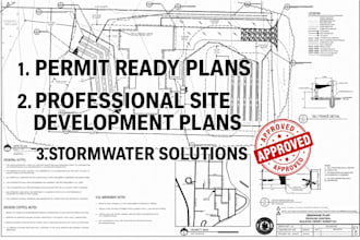 permit erosion control site grading plans swppp drainage stormwater management