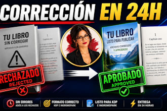 corrijo tu archivo de KDP o ingramspark rechazado por errores de formato