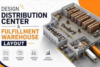 design distribution center and fulfillment warehouse layout