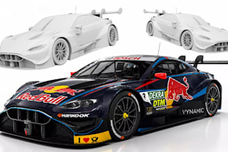 create a game ready 3d car model for your game, car assets