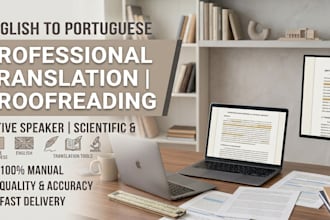 translate or proofread english to portuguese