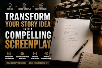 transform your story idea into a compelling screenplay