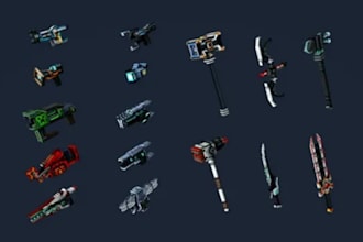 do 3d blockbench models, textures , blocks, minecraft mob 3d item for minecraft