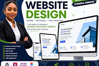 design word press websites and provide  website development