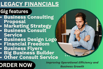 be expert business consultant and growth strategist