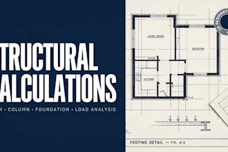 provide residential structural calculations for permit