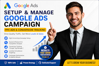 setup google ads campaign, PPC ads and conversion tracking