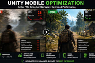 optimize your unity mobile game for better fps and performance