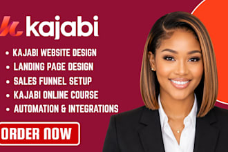 design kajabi website landing page kajabi sales funnel kajabi online course