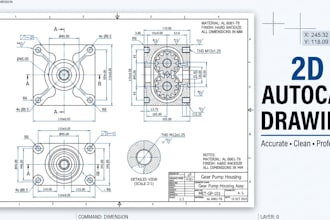 create accurate 2d autocad drawings from sketches