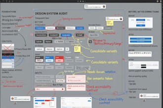 build or audit your design system in figma