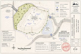 swppp civil3d stormwater drainage site grading cut and fill volumes