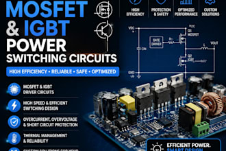 design mosfet and scope asigbt power switching circuits