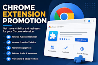chrome extension promotion chrome download google browser extension real user